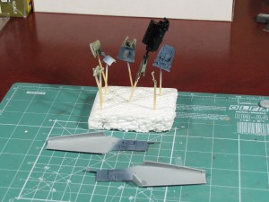 Messerschmitt Bf-109 F2 Звезда 1/48. Базовая окраска начинки