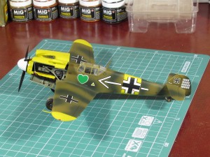 Messerschmitt Bf-109 F2 Звезда 1/48