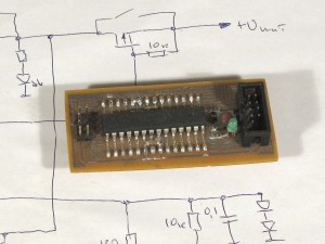 Макетка с ATMega48