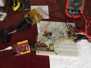 ATMega48 с внешней запиткой